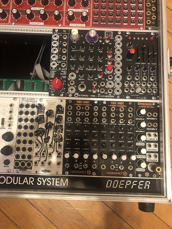 Tesseract Modular Texmix Stereo Mono Master Reverb