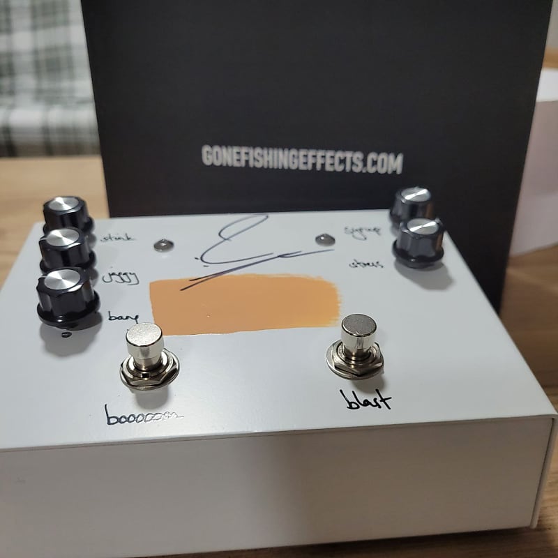 Gone Fishing Effects Simon Neil Booooom Blast Pedal Reverb