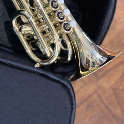 Carol Brass Pocket Trumpet CPT 3000 YLS Reverb