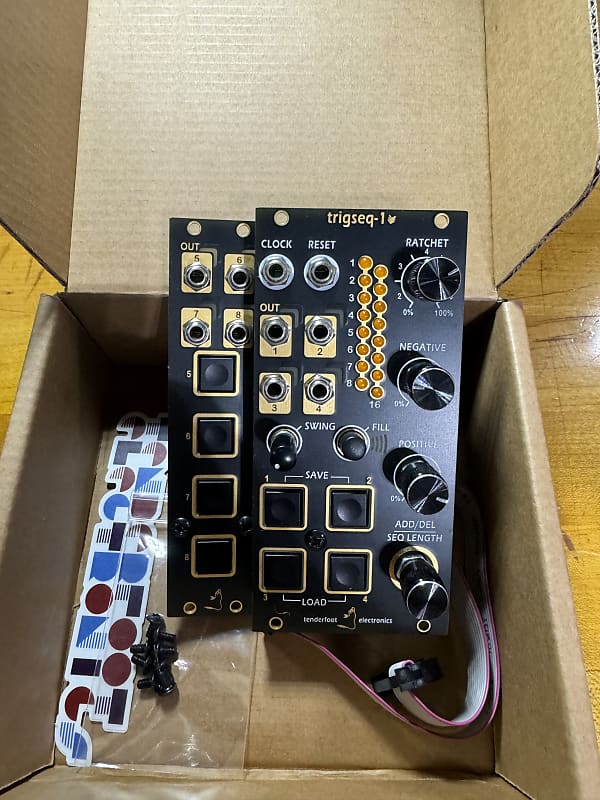 Tenderfoot Electronics Trigseq Trigger Sequencer Expander Reverb