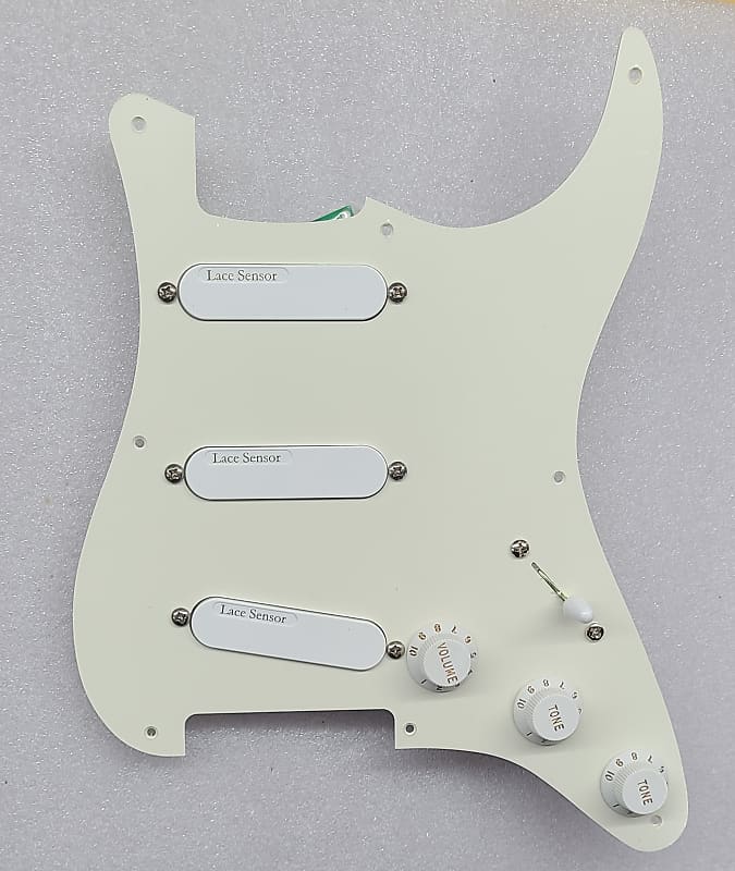 Custom Lace Sensor Gold Loaded Pickguard For Clapton Reverb