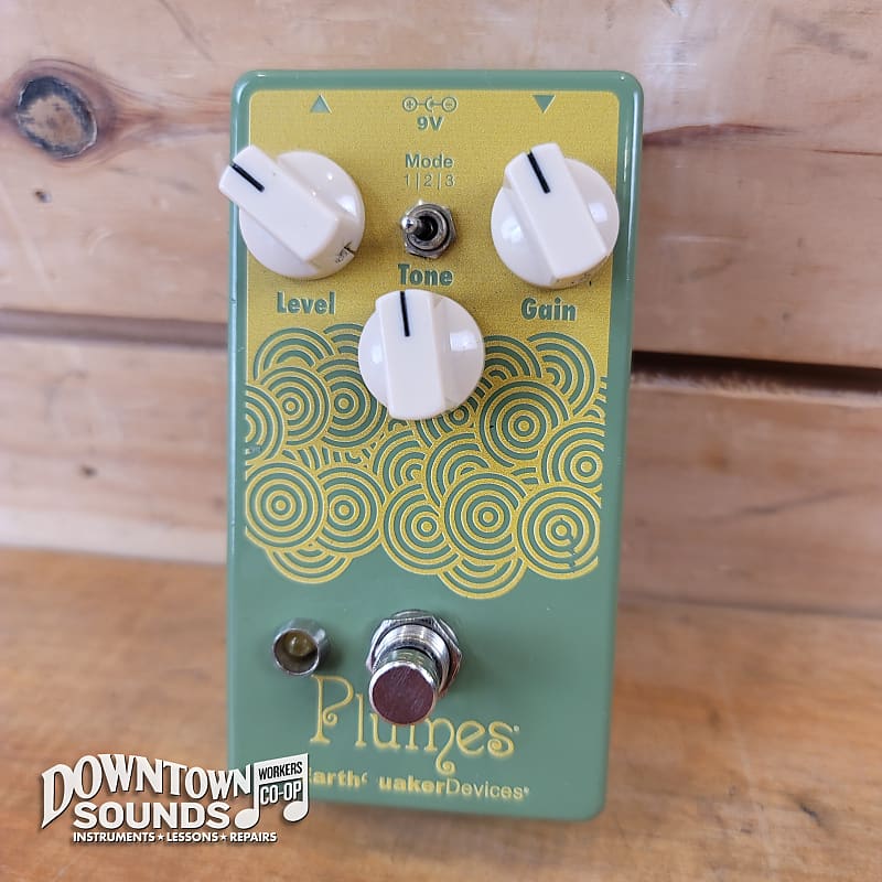 Earthquaker Device Plumes Signal Shredder Overdrive Reverb