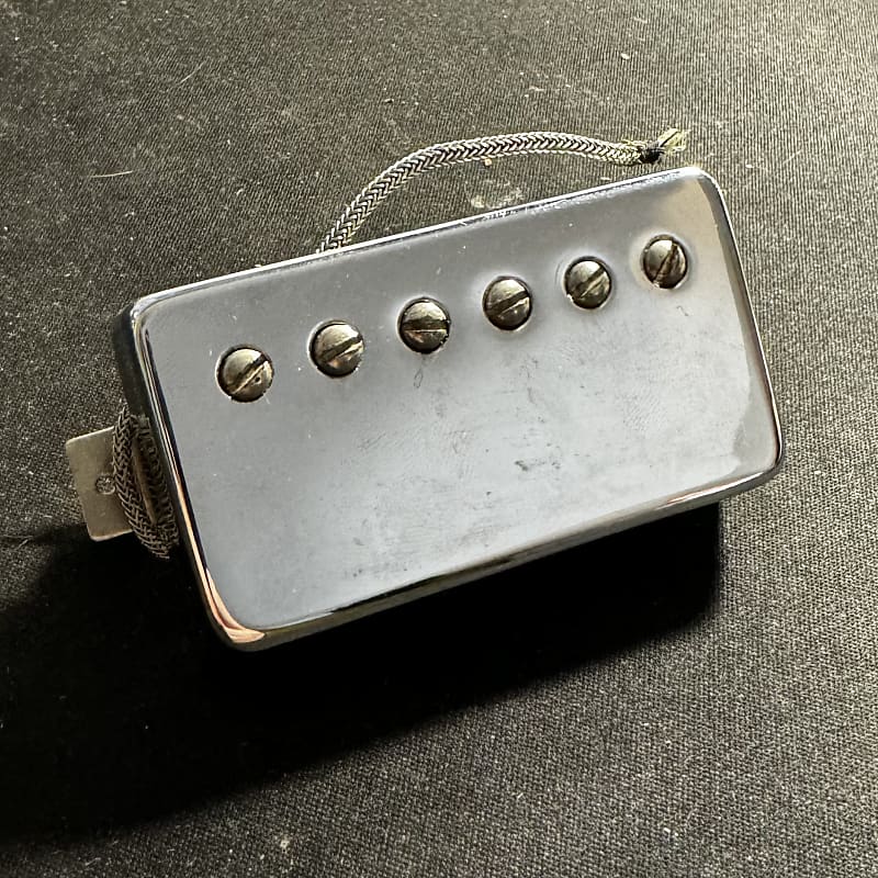 VINTAGE 1970s Gibson T Top Patent Stamped Pickup Humbucker Reverb