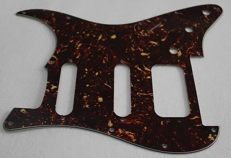 Brown Tortoise Shell Pickguard Fits Fender Floyd Rose HSS Reverb