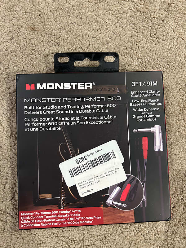 Monster Cable Prolink Performer Combo Speaker Cable Reverb