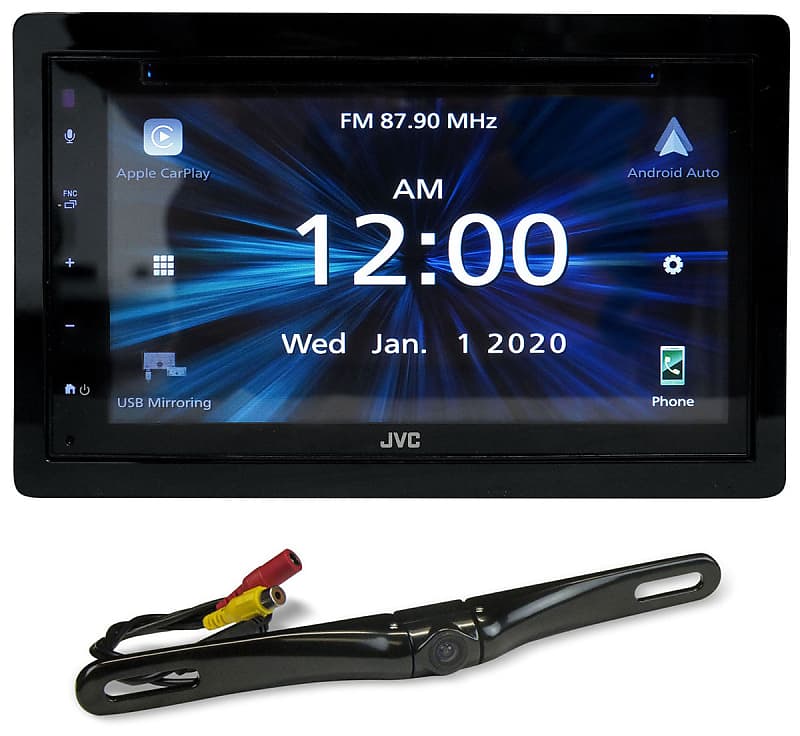 JVC KW V660BT 6 8 Double DIN In Dash CD DVD Multimedia Reverb