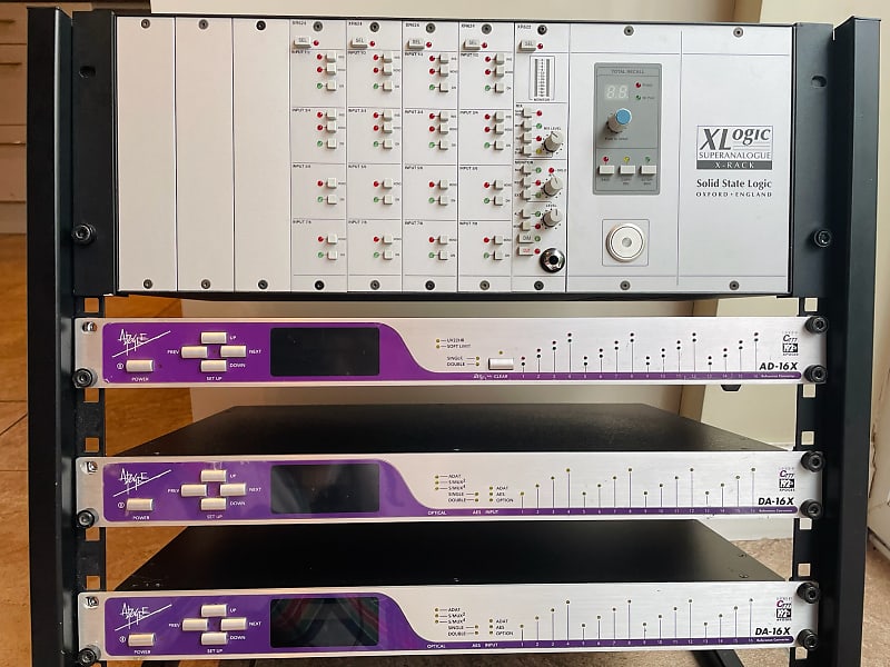 Solid State Logic X Rack Chassis Standard Reverb Uk