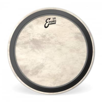 Evans EMAD Calftone Bass Drumhead 20 Inch Bundle With Evans Reverb