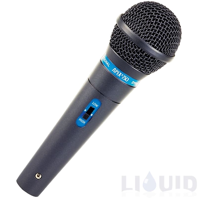 Apex Cardioid Dynamic Hand Held Microphone Reverb