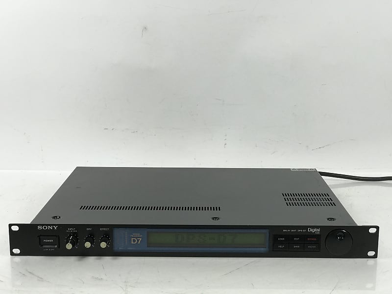 Sony Dps D Digital Delay Unit Reverb Uk