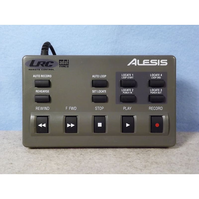 Alesis Lrc Remote Control For Adat Reverb