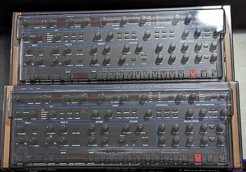 2X Sequential Oberheim OB 6 Desktop 6 Voice Polyphonic Reverb