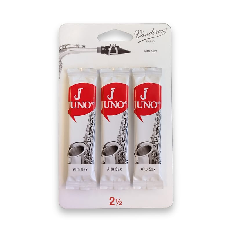 Juno By Vandoren Eb Alto Saxophone Reeds Strength 2 1 2 Reverb