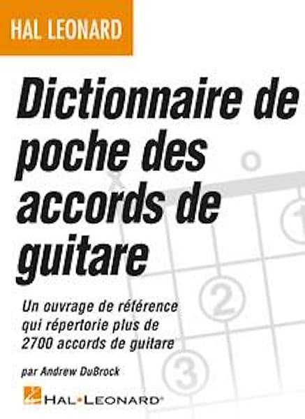 Dictionnaire De Poche Des Accords De Guitare Reverb