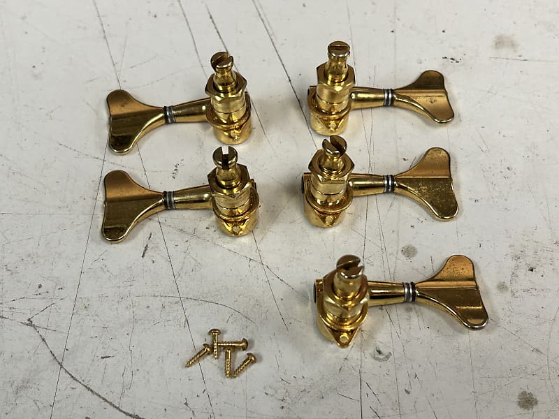 Yamaha TRB 5II L Left Hand Bass Tuners 90 S 00 S Gold Reverb