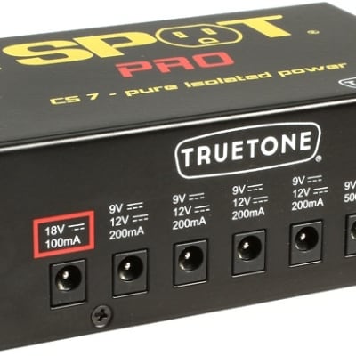 Truetone 1 SPOT PRO CS7 7 Output Isolated Guitar Pedal Power Reverb