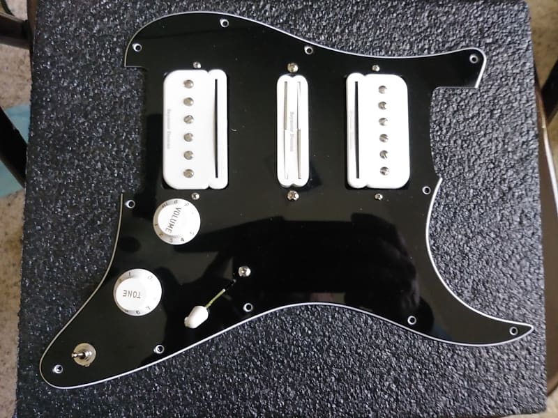 Seymour Duncan P Rails Vintage Rail Loaded Hsh Pickguard Reverb