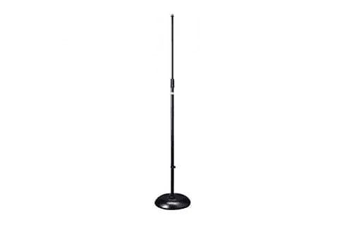 Stagg MIS 1120BK Round Base Mic Stand Reverb