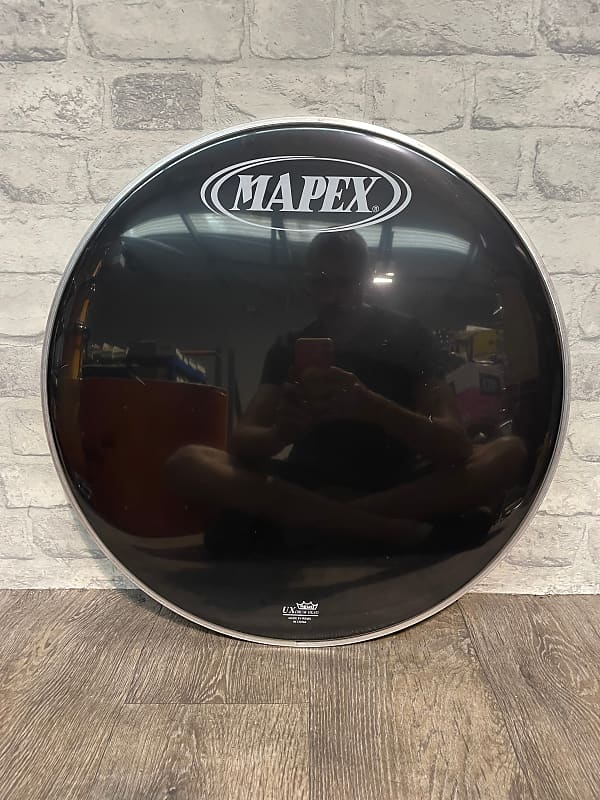 Mapex Resonant Bass Drum Head Skin Eo Reverb Uk