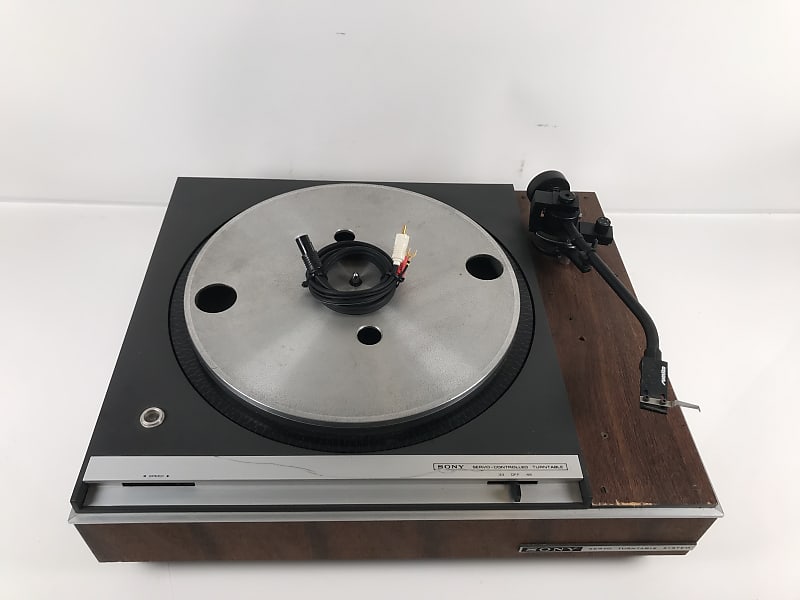 Sony Tts Vintage Servo Controlled Stereo Turntable Reverb