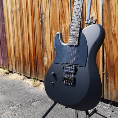 Schecter Diamond Series Pt Black Ops Satin Black Open Pore Reverb