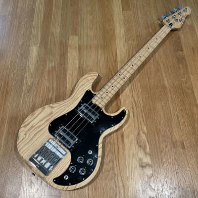 Peavey T 20 FL 1980s Natural Fretless Bass Rare OHSC Reverb