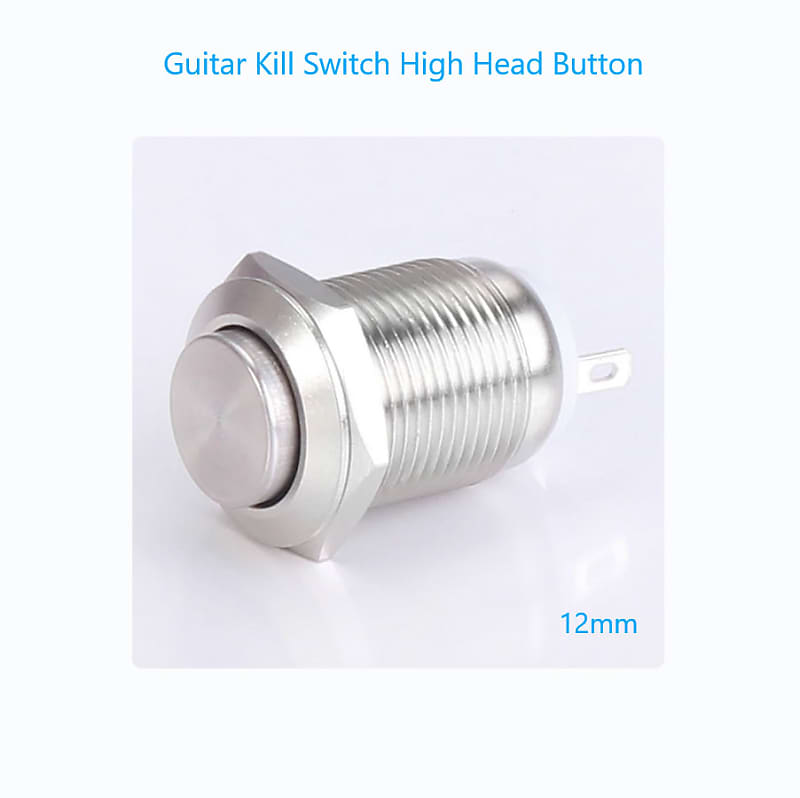 Guitar Kill Switch Cutoff Mm Chrome Momentary High Head Reverb