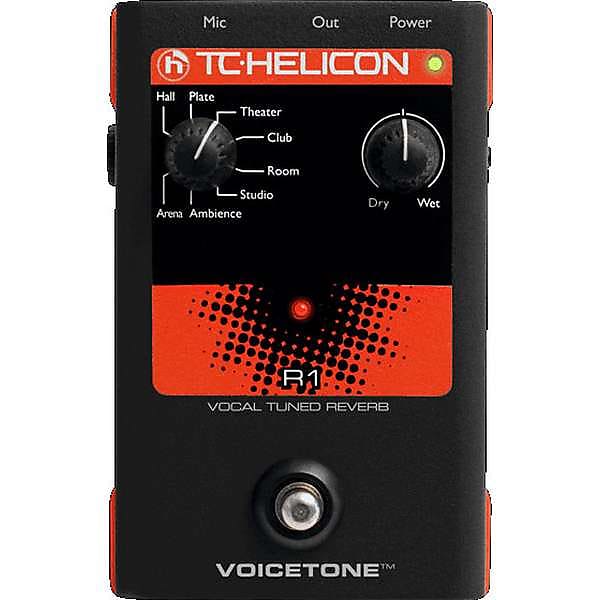 Tc Helicon Voicetone R1 Effetto Riverbero A Pedale Per Reverb France