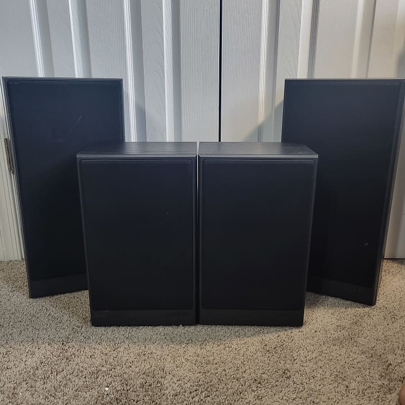 Polk Audio Model S4 And S6 Pairs Bookshelf Speakers Black Reverb