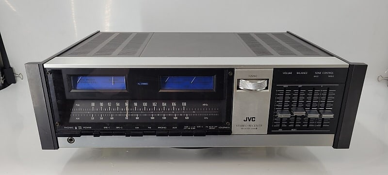 Jvc Jr S Mark Ii Am Fm Stereo Receiver Equalizer Tested Reverb