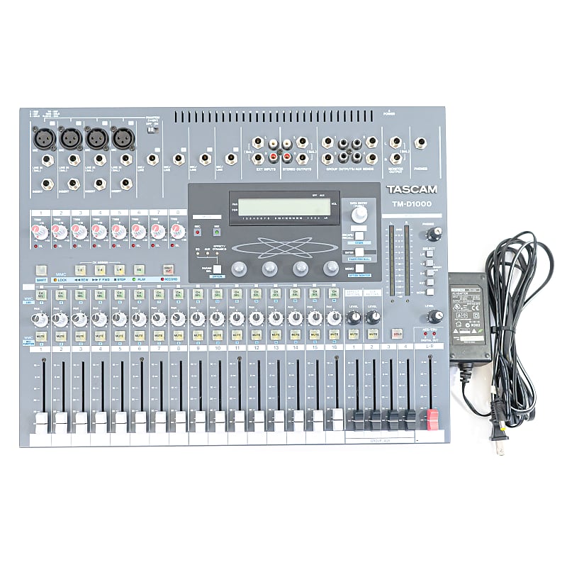 Tascam TM D1000 16 Channel Digital Mixer Recorder With Reverb