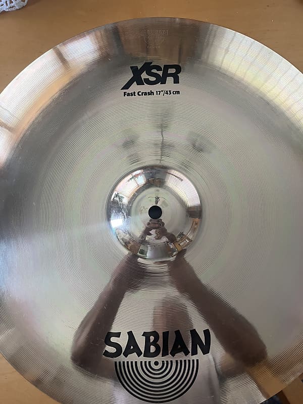 Sabian Xsr Fast Crash Cymbal And Xsr Splash Reverb