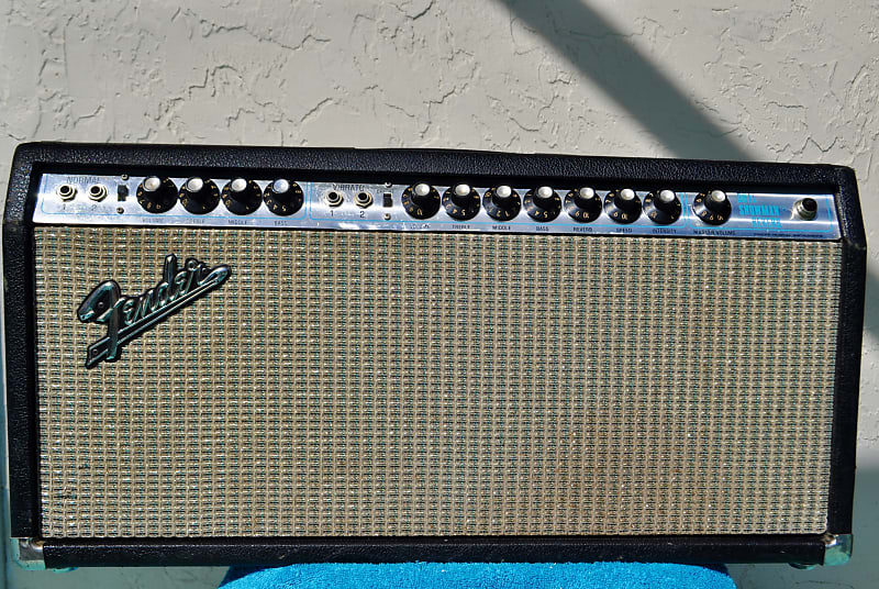 Fender Dual Showman Reverb Minty Silverface Head Reverb