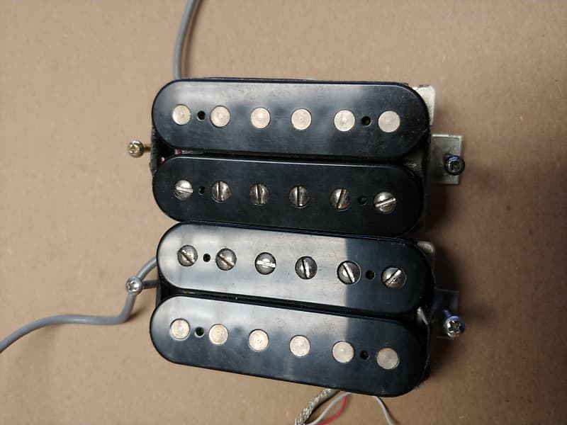 Prs Hfs And Vintage Bass Pickup Set Black Reverb