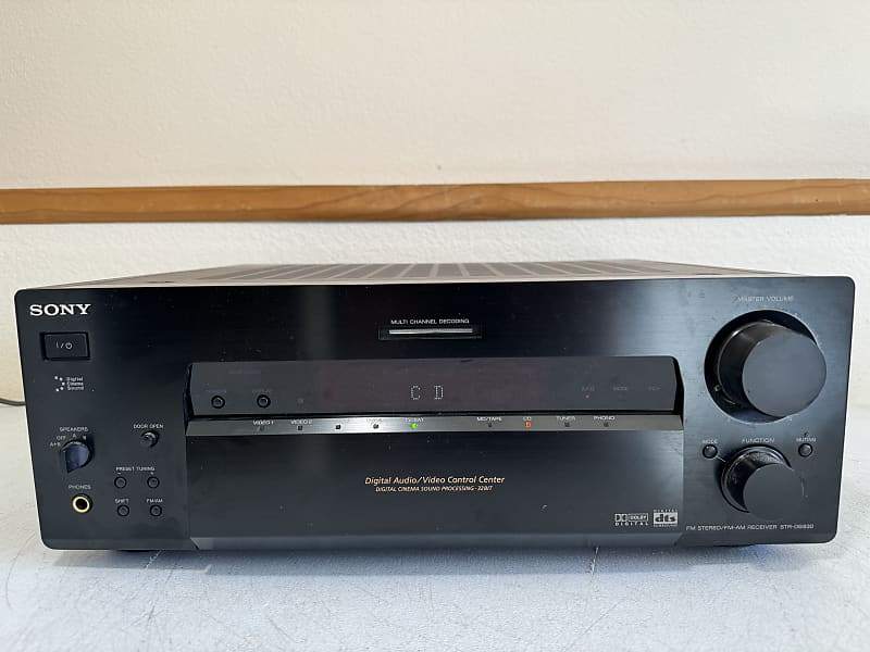 Sony Str Db Receiver Hifi Stereo Vintage Avr Audiophile Reverb