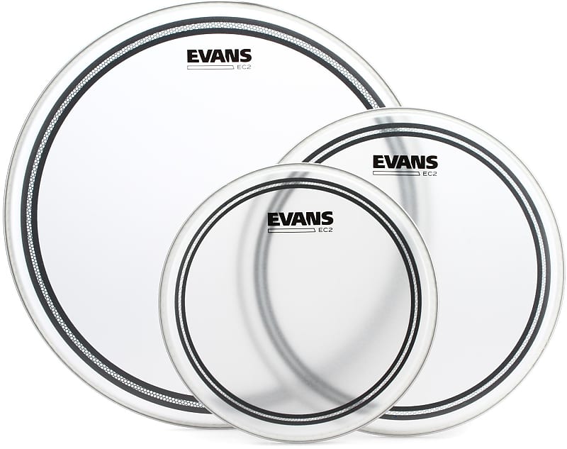 Evans Ec Coated Piece Tom Pack Inch Pack Reverb