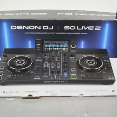 Denon SCLIVE2XUS SC LIVE 2 2 Deck Standalone DJ Player Reverb