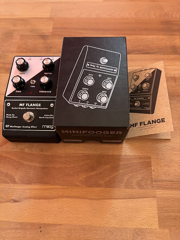 Moog Minifooger V Complete Set Analog Effect Pedals S Reverb