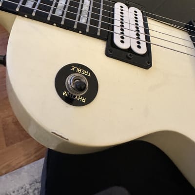 Gibson Les Paul Studio Alpine White Headstock Repair Reverb