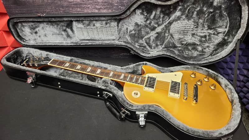 Epiphone Les Paul Standard 50's Metallic Gold Electric Guitar (Huntington, NY)