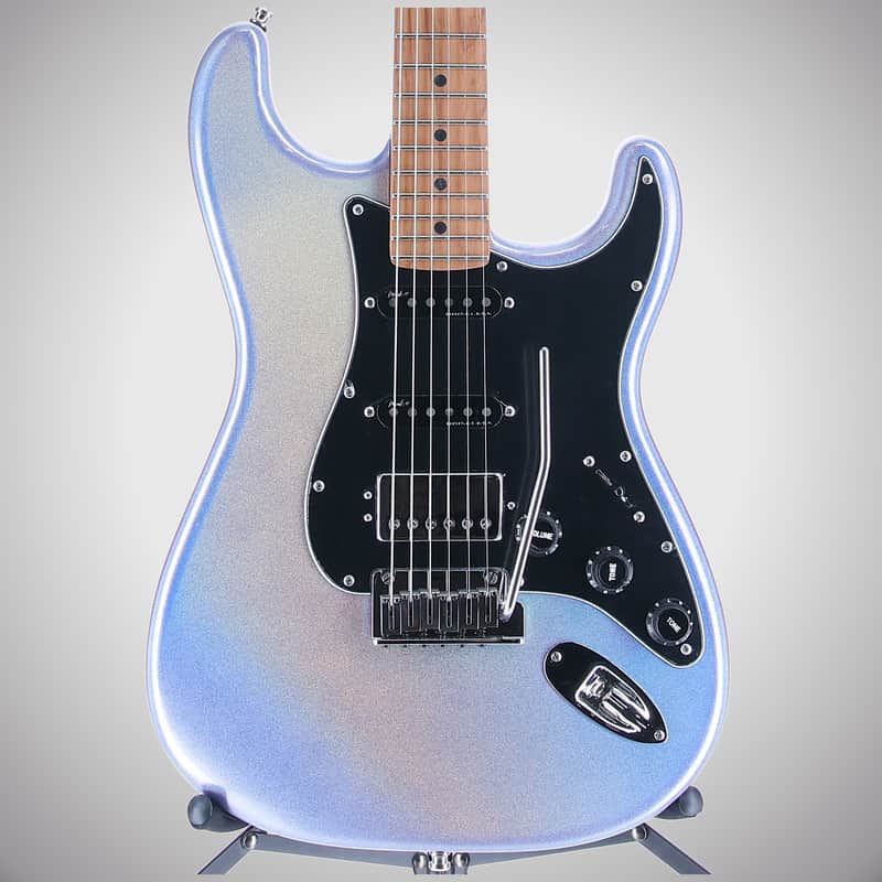 Fender Certified Pre-Owned 70th Anniversary Ultra Stratocaster HSS, Maple Fingerboard, Amethyst (40083)