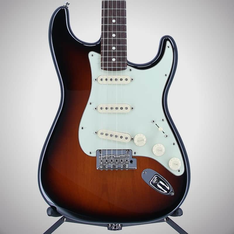 Fender Certified Pre-Owned American Professional II Stratocaster, Rosewood Fingerboard, Anniversary 2-Color Sunburst (17049)