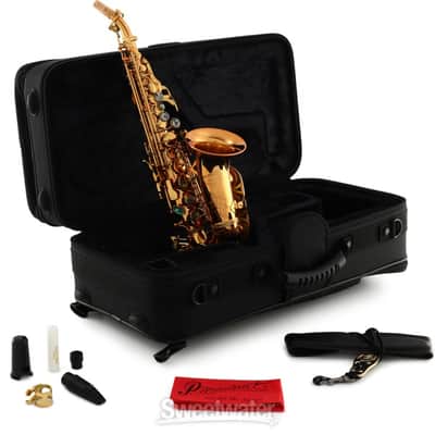 P. Mauriat System 76 Curved Soprano Saxophone - Gold Lacquer (PMSS76SCGLd1) image 5