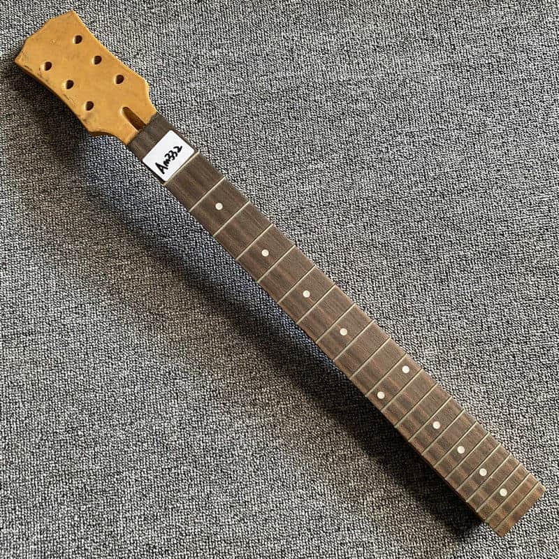 DIY Project Guitar Maple Wood Neck, Rosewood Fingerboard 22 Frets image 1