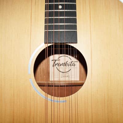 12 Strings Acoustic Guitar made in Ukraine by Trembita Natural Wood. Excellent Sound! image 2