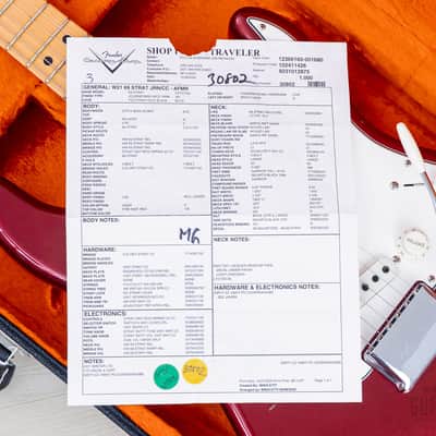 2020 Fender Custom Shop Limited Edition 1969 Stratocaster Journeyman Relic Aged Firemist Red w/ Case, COA, Tags image 22