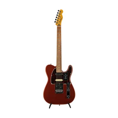 Fender Player Plus Nashville Telecaster Electric Guitar, PF FB, Aged Candy Apple Red, MX2227XXXX image 1