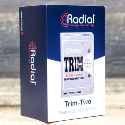 Radial Engineering Trim-Two Noise-Free Passive Stereo Direct Box with Level Control image 6