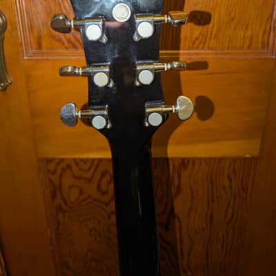 Dean PELH Left-handed acoustic-electric cutaway guitar 2010's - Black image 7