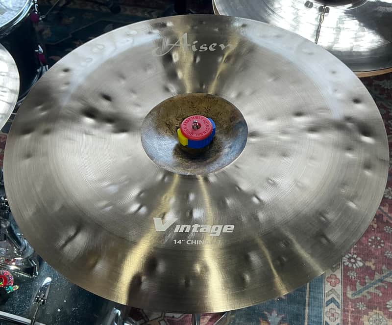 Aisen 14" Vintage China Cymbal image 1